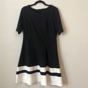 Black and White Formal Dress